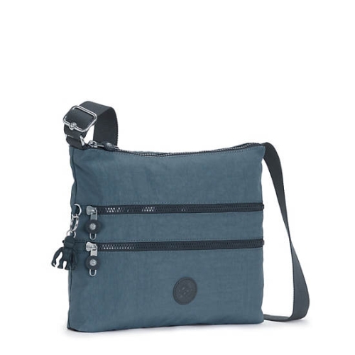 Kipling Alvar Crossbody Bags Navy Grey | US47HXLQS