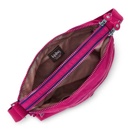 Kipling Alvar Crossbody Bags Pink Fuchsia | US31BFXDR