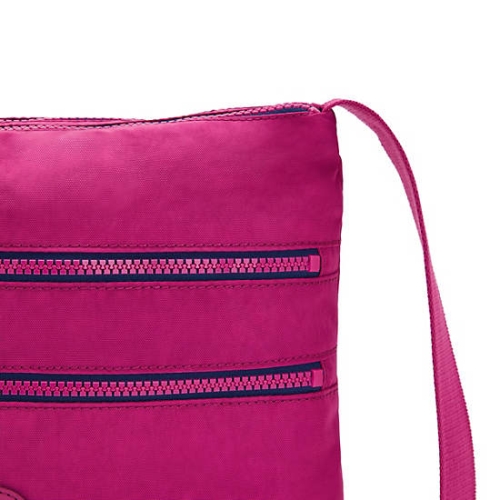 Kipling Alvar Crossbody Bags Pink Fuchsia | US31BFXDR