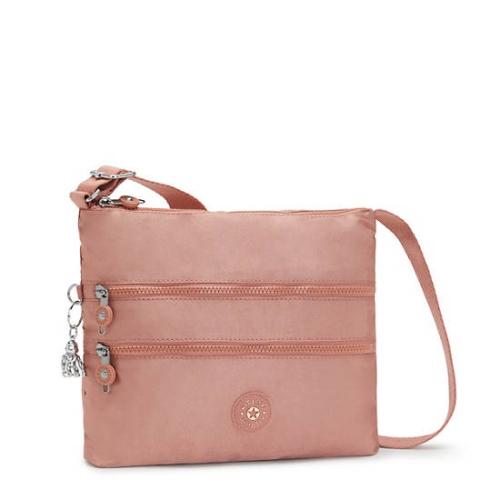 Kipling Alvar Crossbody Bags Rose | US08EOUBZ