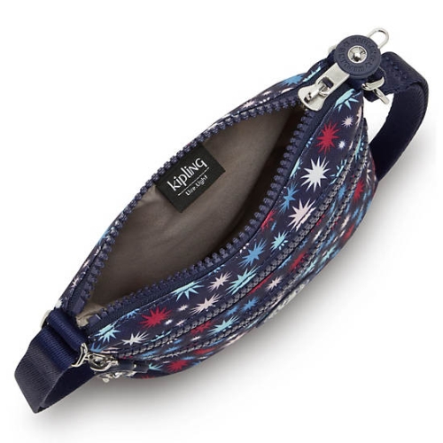 Kipling Alvar Extra Small Printed Mini Bags Blue | US97NPEWR