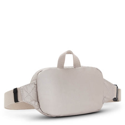 Kipling Alys Metallic Waist Bags Beige | US35HMUNA