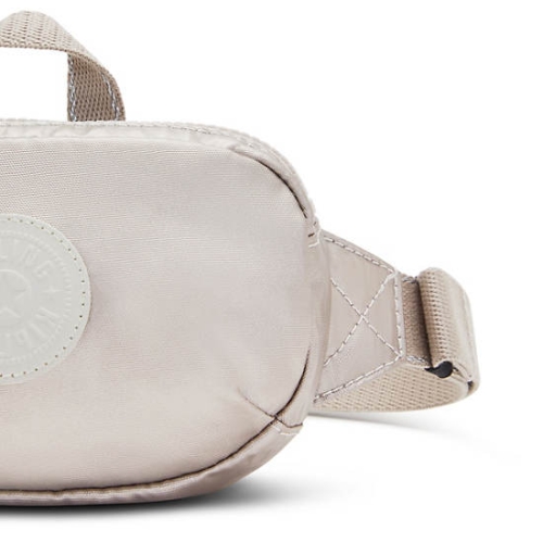 Kipling Alys Metallic Waist Bags Beige | US35HMUNA