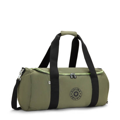 Kipling Argus Small Duffle Bags Olive | US03WKYUB