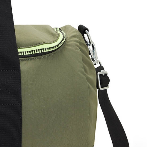 Kipling Argus Small Duffle Bags Olive | US03WKYUB