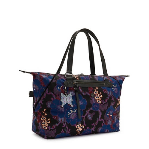 Kipling Art Medium Anna Sui Tote Bags Multicolor | US12PDZKL