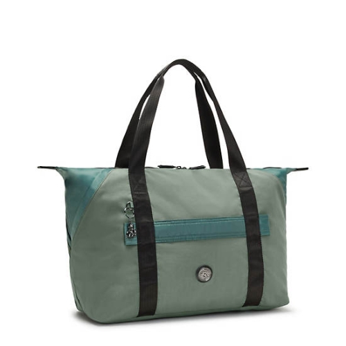 Kipling Art Medium Fashion Tote Bags Green | US31ILFBP