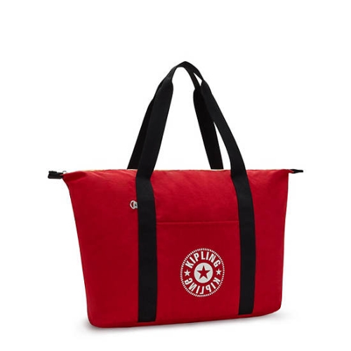 Kipling Art Medium Lite Tote Bags Burgundy | US27RGWTL