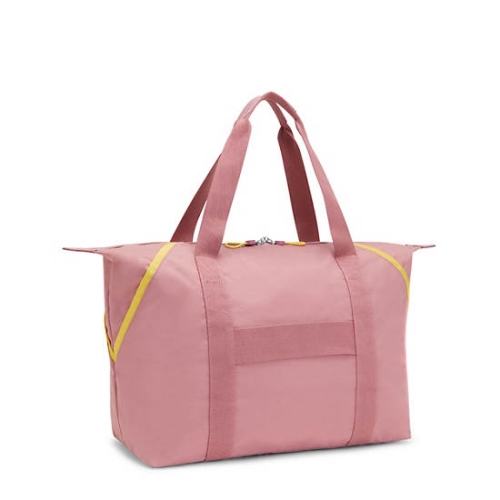 Kipling Art Medium Tote Bag Handbags Pink | US78MEZGY