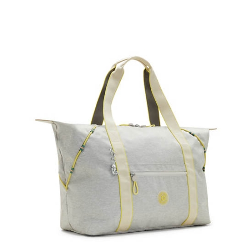 Kipling Art Medium Tote Bags Beige | US21UVCLI