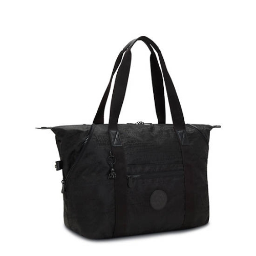 Kipling Art Medium Tote Bags Black | US08PADCH