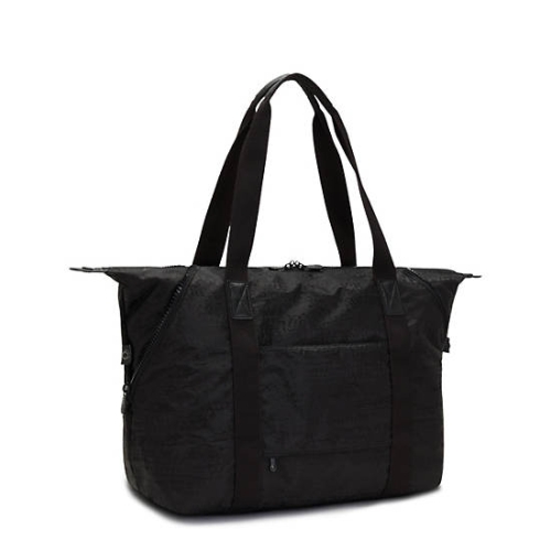 Kipling Art Medium Tote Bags Black | US08PADCH