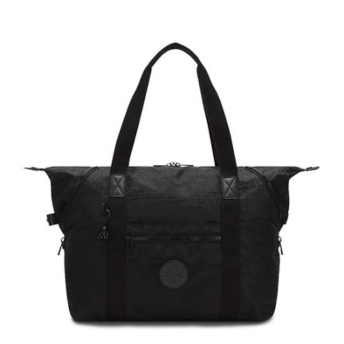 Kipling Art Medium Tote Bags Black | US08PADCH