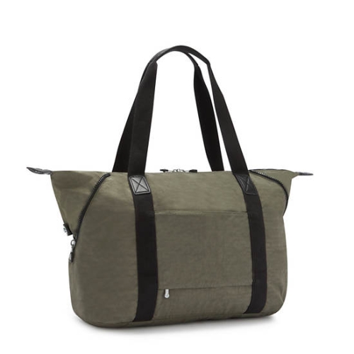 Kipling Art Medium Tote Bags Green | US90KNMUL