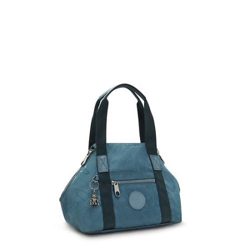 Kipling Art Mini Classic Shoulder Bags Navy Grey | US56NVEXZ