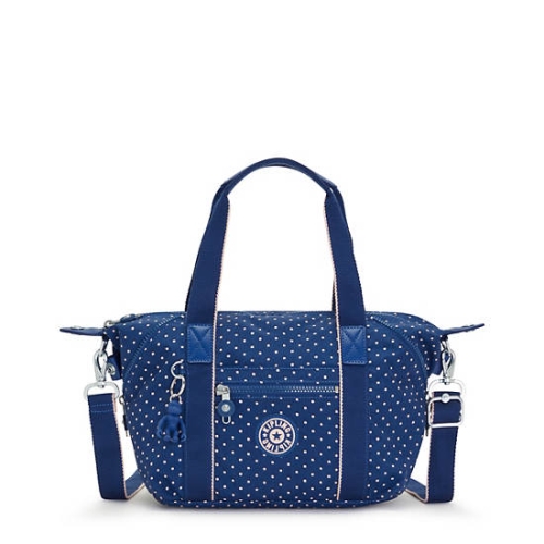 Kipling Art Mini Printed Shoulder Bags Blue | US03TNGHJ