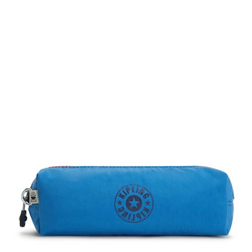 Kipling Boran Pencil Case Pouches Blue | US78ESRWA