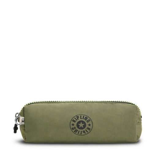 Kipling Boran Pencil Case Pouches Olive | US69HGCZM