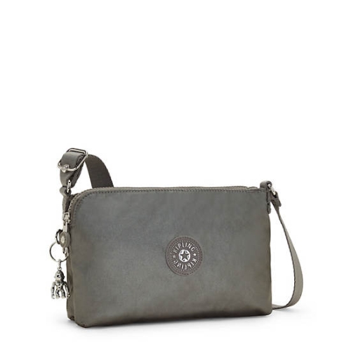 Kipling Boyd Metallic Crossbody Bags Greyl | US31EMNKV