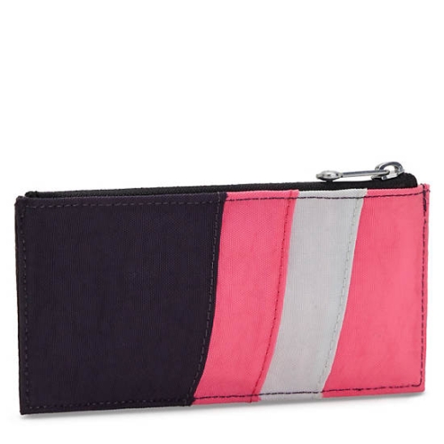 Kipling BrionClassic Card Case Pouches Pink Purple | US58MLXJZ