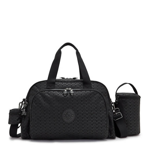 Kipling Camama Printed Diaper Bags Black | US52ANCKM