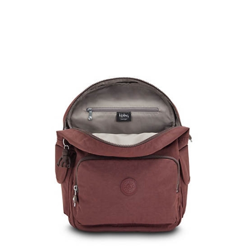 Kipling City Pack Backpacks Burgundy | US65SYHDQ