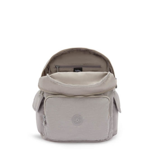 Kipling City Pack Backpacks Grey | US35XHBCU