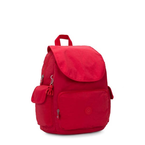 Kipling City Pack Backpacks Red Dark Red | US31QZYOR