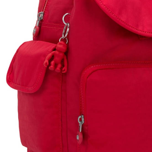 Kipling City Pack Backpacks Red Dark Red | US31QZYOR