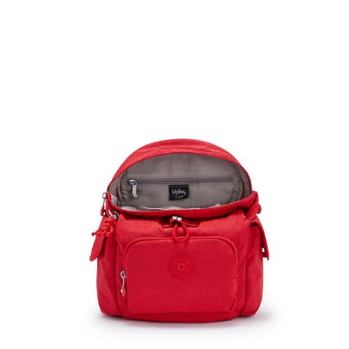 Kipling City Pack Mini Backpacks Red | US39YCAWM