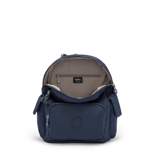 Kipling City Pack Small Backpacks Blue | US03NBTVR