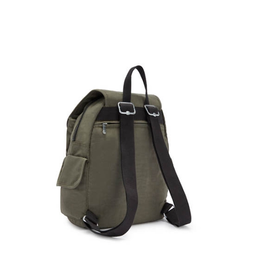 Kipling City Pack Small Backpacks Green | US03GXEBN