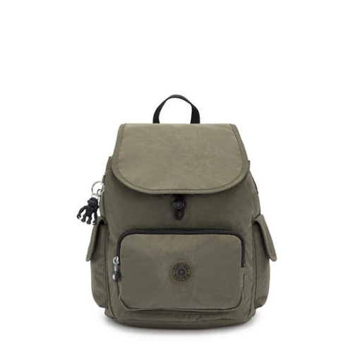 Kipling City Pack Small Backpacks Green | US03GXEBN