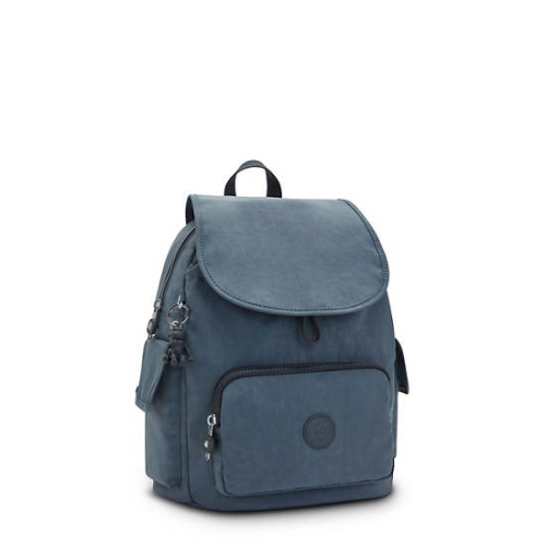 Kipling City Pack Small Backpacks Navy Grey | US53SFANL