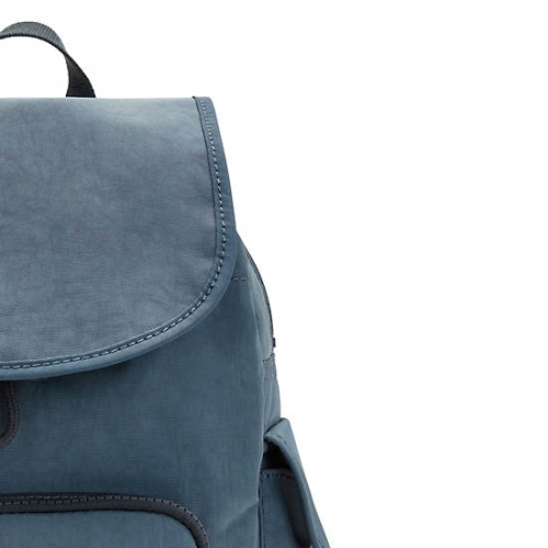 Kipling City Pack Small Backpacks Navy Grey | US53SFANL