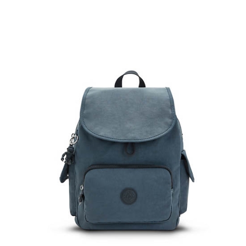 Kipling City Pack Small Backpacks Navy Grey | US53SFANL