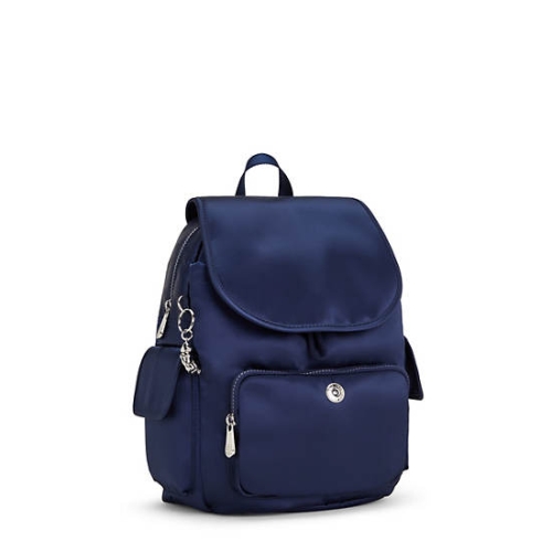 Kipling City Pack Small Classic Backpacks Blue | US43CEPFZ