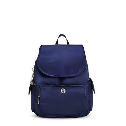 Kipling City Pack Small Classic Backpacks Blue | US43CEPFZ