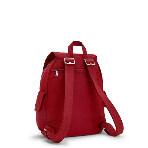 Kipling City Pack Small Classic Backpacks Red | US53LZGIA