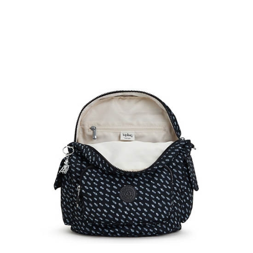 Kipling City Pack Small Printed Backpacks Black | US31YLPXH