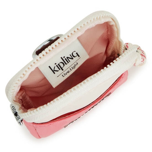 Kipling Clark Neck Pouch Handbags Pink | US06WHMPB