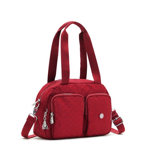 Kipling Cool Defea Iconic Shoulder Bags Red | US63KFAIJ