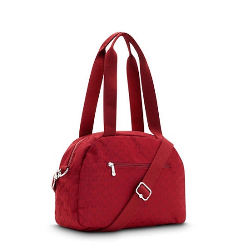 Kipling Cool Defea Iconic Shoulder Bags Red | US63KFAIJ