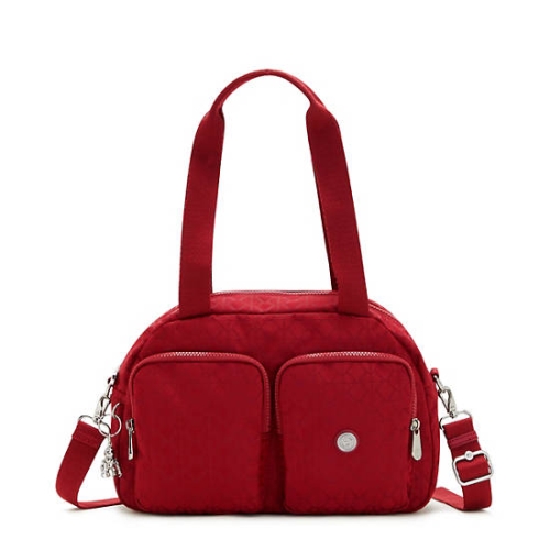 Kipling Cool Defea Iconic Shoulder Bags Red | US63KFAIJ