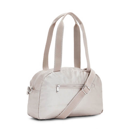 Kipling Cool Defea Metallic Shoulder Bags Beige | US41QGBVE