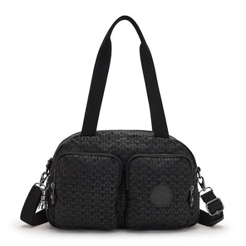 Kipling Cool Defea Printed Shoulder Bags Black | US61GPQNK