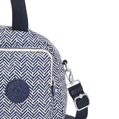 Kipling Cool Defea Printed Shoulder Bags Grey | US79MPBAD