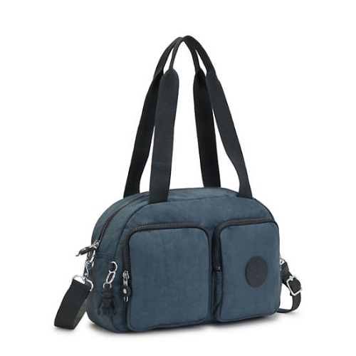 Kipling Cool Defea Shoulder Bags Navy Grey | US18IBCNX