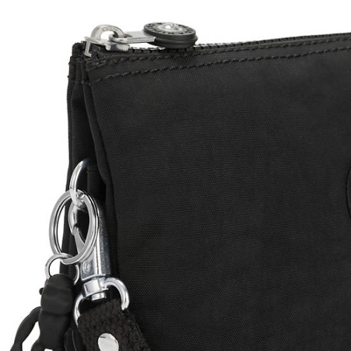 Kipling Creativity Extra Large Classic Wristlet Handbags Black | US95ALJRK