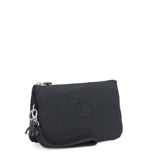 Kipling Creativity Extra Large Fashion Wristlet Pouches Navy | US74ZOBQL